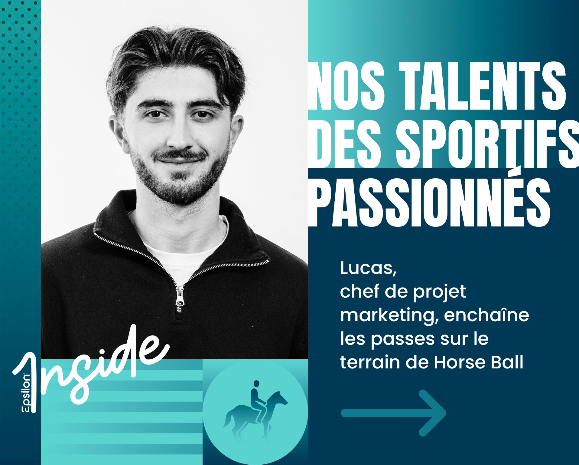 Nos Talents sont des sportifs : Lucas