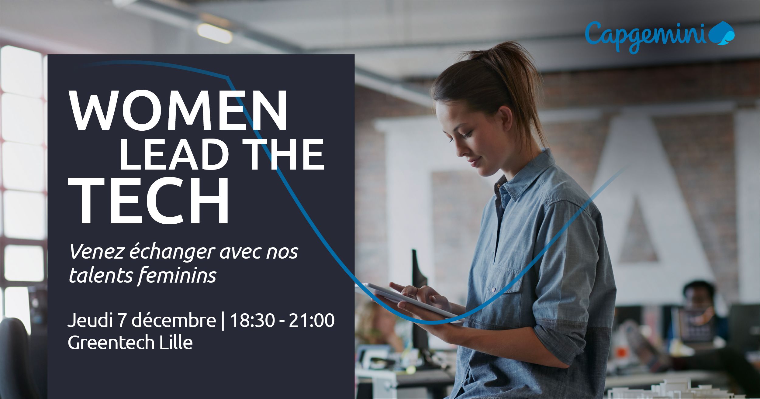 JOIN US : Women lead the tech à Lille