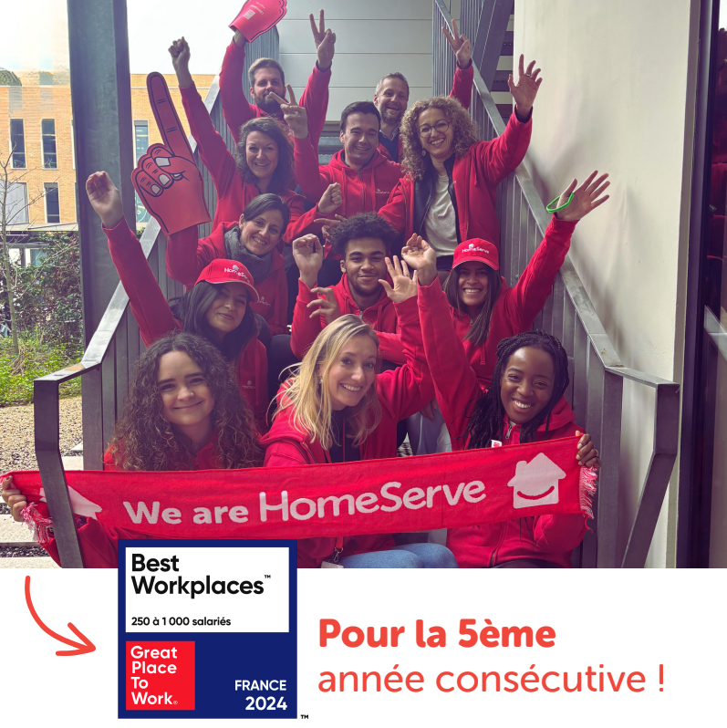 HomeServe est Best Workplaces #2024 pour la 5ème année consécutive ! 🥇