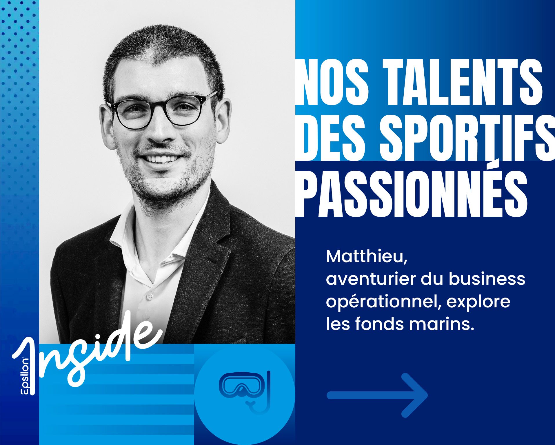 Nos talents sont des sportifs : Matthieu 