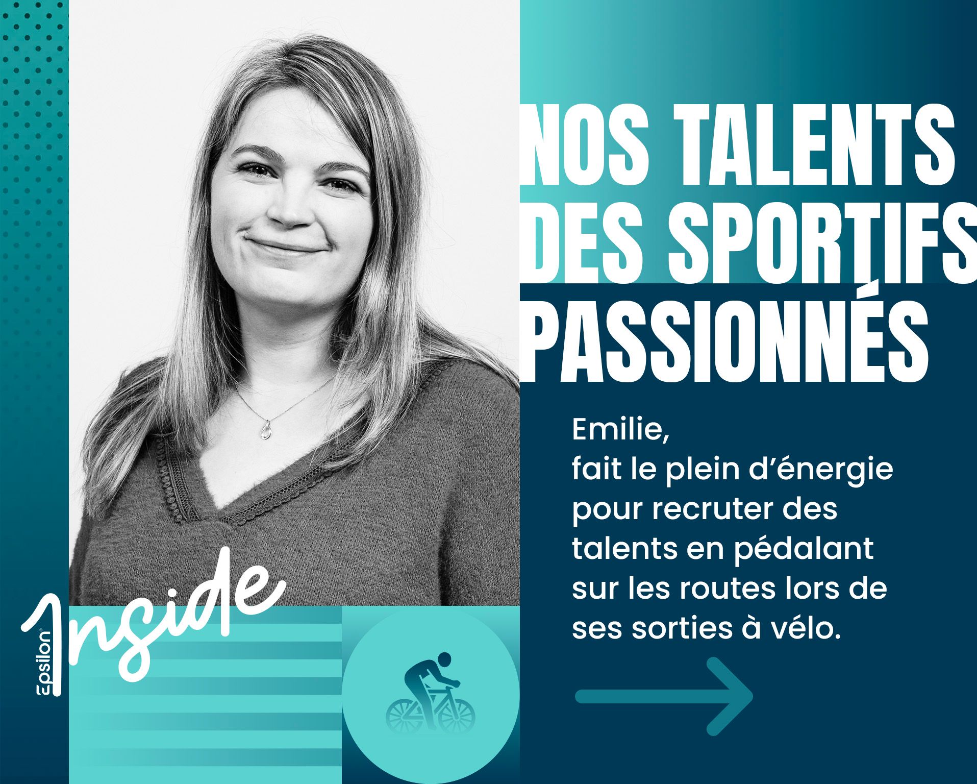 Nos talents sont des sportifs : Emilie 