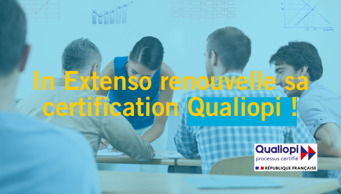 In Extenso renouvelle sa certification Qualiopi !